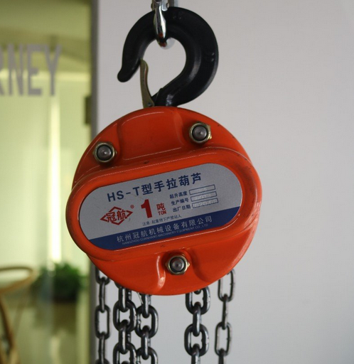工業起重不建議使用手拉葫蘆搭配救援三腳架
