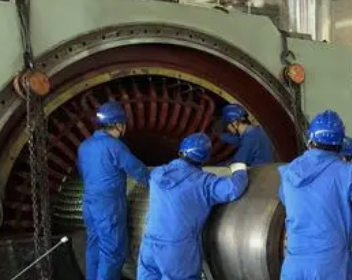 手拉葫蘆怎么完成發電機轉子抽吊作業